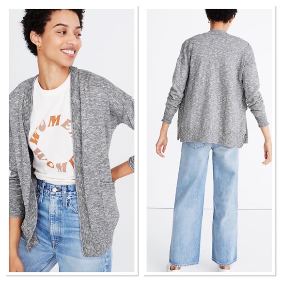 NWT Madewell Marled Bradley Cardigan Sweater XS
